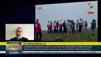 Alcharani: A pesar de la tragedia, esto no cambiará la trayectoria de la república islámica de Irán