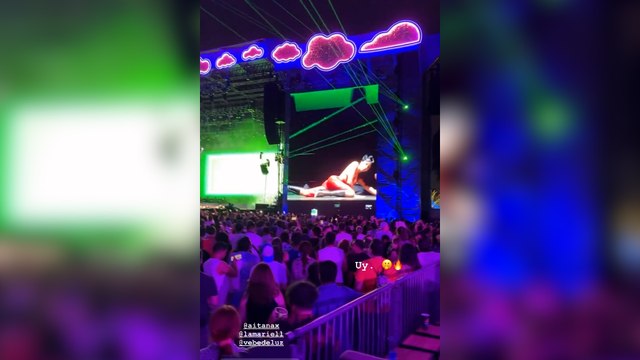 Sebastián Yatra muestra su apoyo incondicional a Aitana en su último concierto