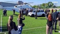 Papa Francesco arriva a Verona, le Autorita' locali ad accoglierlo