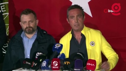 Ali Koç'tan derbi sonrası ağır açıklamalar: Gerçek şampiyonun kim olduğunu şerefsizlere, hırsızlara gösterdik
