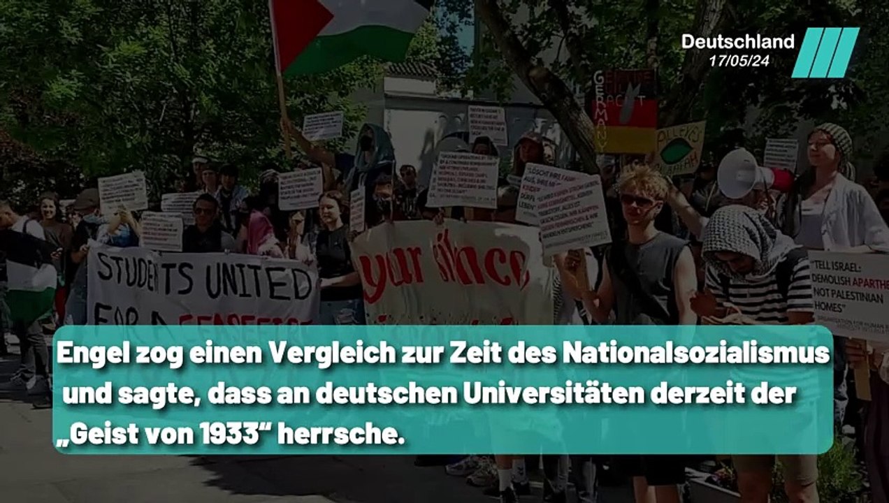 Philipp Engel: 'Geist von 1933 an Universitäten'