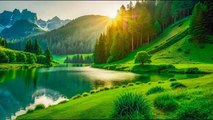 Peaceful Relaxing piano Music With Nature Sounds ｜ Music for Sleep and Stress Relief, Calming Music