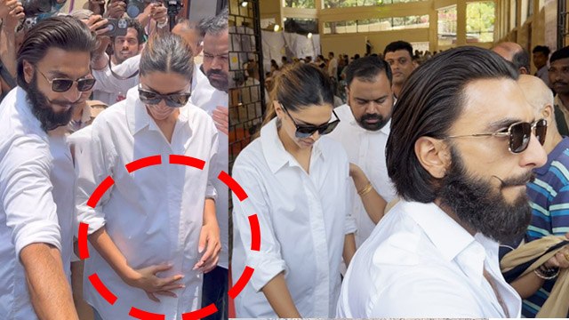 Deepika Padukone Flaunts Baby Bump First Time,Ranveer Singh के साथ Vote Cast करते...| Boldsky