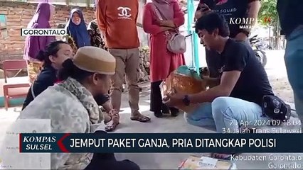 Jemput Paket Ganja, Pria Ditangkap Polisi