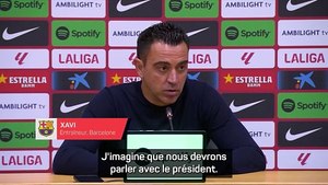 Xavi : "Rien n'a changé, je suis serein"