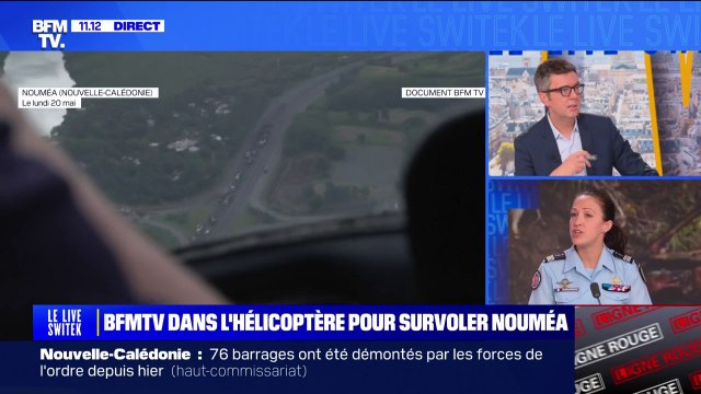 L'objectif prioritaire, c'est d'acheminer des vivres et du matériel en Nouvelle-Calédonie, assure la porte-parole de la gendarmerie nationale, Marie-Laure Pezant