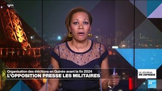 Guinée : l'opposition presse les militaires d'organiser des élections d'ici fin 2024