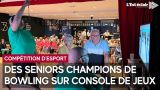 Jacques (70 ans) et Josiane (82 ans), champions de bowling sur console de jeux