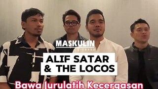 Alif Satar & The Locos Bawa Jurulatih Kecergasan Ketika Mengembara