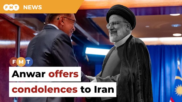 Anwar offers condolences to Iran over death of Raisi