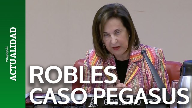 Robles niega el robo de información clasificada a Sánchez con Pegasus