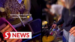 15 people detained for cooking at petrol station in Genting