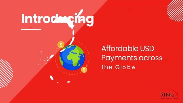 Affordable USD Payments across the Globe - SingX
