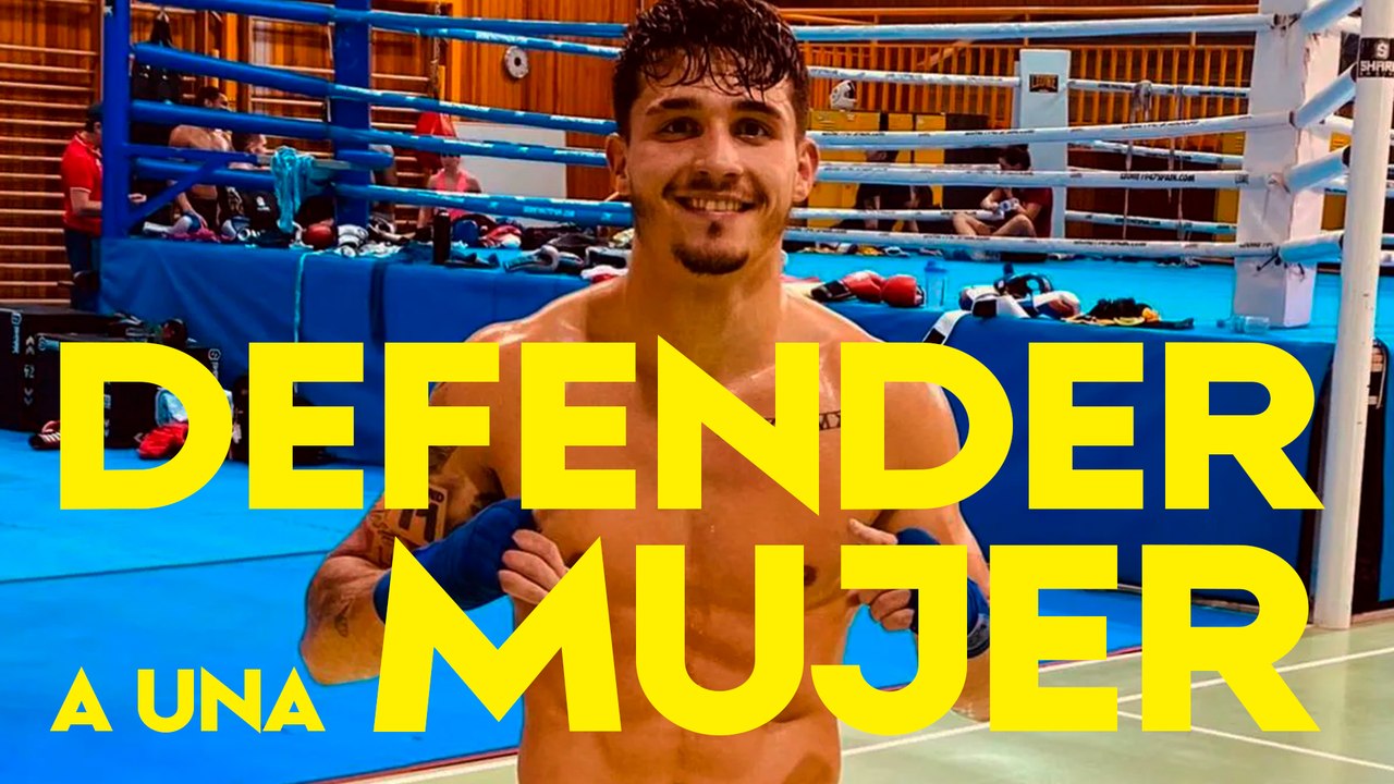 Un BOXEADOR PROFESIONAL defiende a víctima de violencia doméstica en un cine