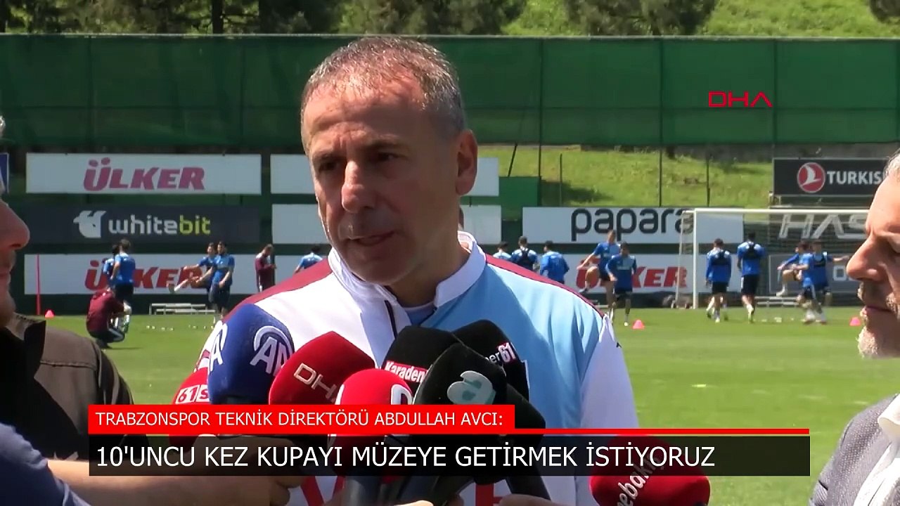 Abdullah Avcı'dan kupa açıklaması: 10'uncu kez kupayı getirmek istiyoruz
