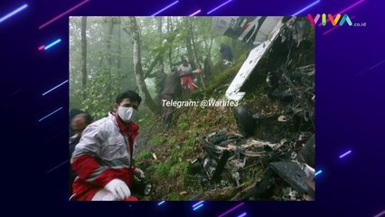 Momen Evakuasi Jenazah Presiden Iran di Tengah Kabut Tebal