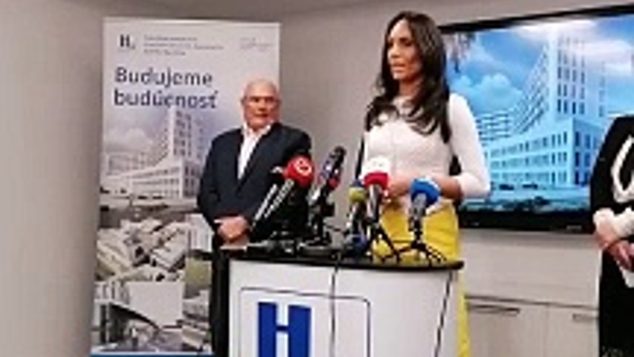 ZÁZNAM: Rooseveltova nemocnica podpísala zmluvu so zhotoviteľom stavby novej nemocnice