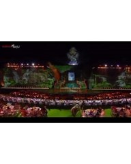 Bangga! Ayunan Prawid Mainkan Alat Musik Sape Saat Opening WWF Di Bali