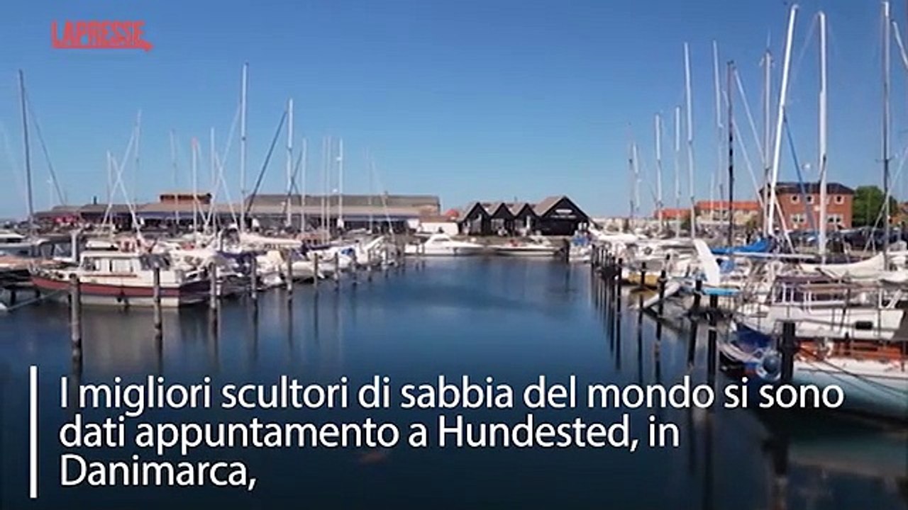 Danimarca, a Hundested il Festival delle sculture di sabbia