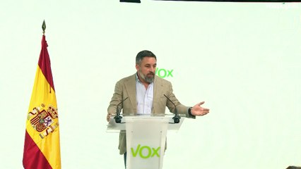 Preguntan a Abascal si se va disculpar con Sánchez: "Eso es un chiste"
