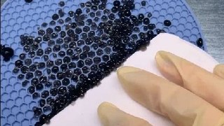 Tender & fragile caviar preparation!