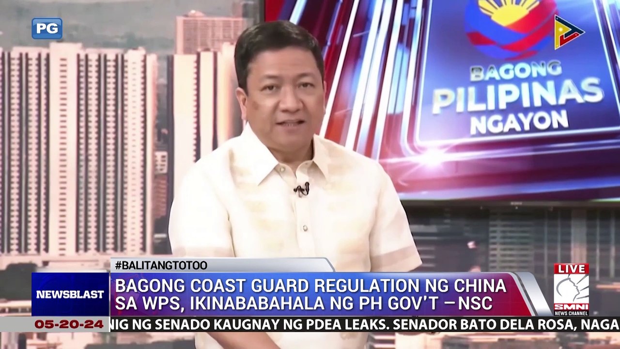Bagong Coast Guard regulation ng China sa WPS, ikinababahala ng ph gov't —NSC