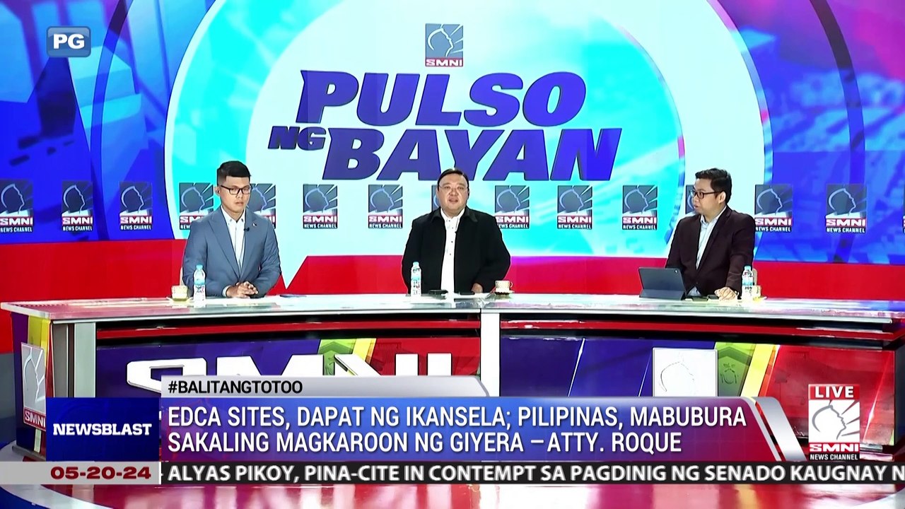 EDCA sites, dapat ng ikansela; Pilipinas, mabubura sakaling magkaroon ng giyera −Roque