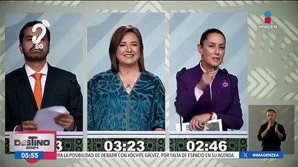 Se llevó a cabo el tercer y último debate presidencial