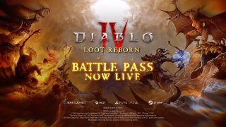 Diablo 4 Official Season 4 Loot Reborn Battle Pass Trailer