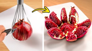 Quick Kitchen Routine: How to cut and peel mango, pomegranate and other fruits and vegetables 