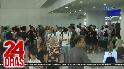 Ilang flights sa 4 na terminals, naantala dahil sa "technical issue" na nakaapekto sa radar system | 24 Oras