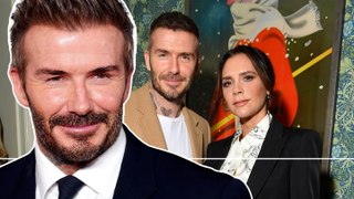 David Beckham says his love of fashion has nothing to do with Victoria