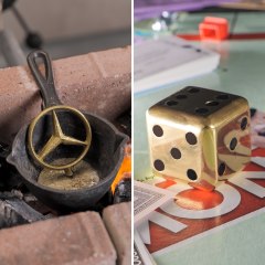 No more boring dice!  Turn scrap metal into fun 