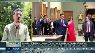 Crisis con Argentina por discurso de Milei