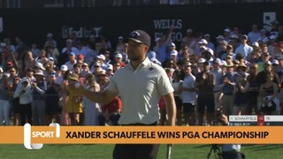 Xander Schauffele wins PGA Championship