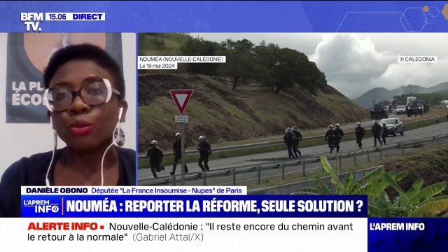 Nouvelle-Calédonie: Nous réclamions depuis le début le retrait de ce texte , assure Danièle Obono, députée LFI