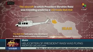 Helicopter carrying Iran's president makes crash landing