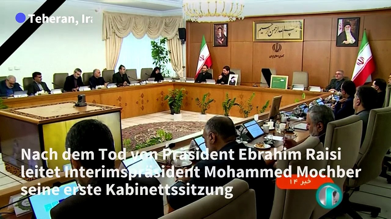 Iran: interimspräsident mochber betont kontinuität
