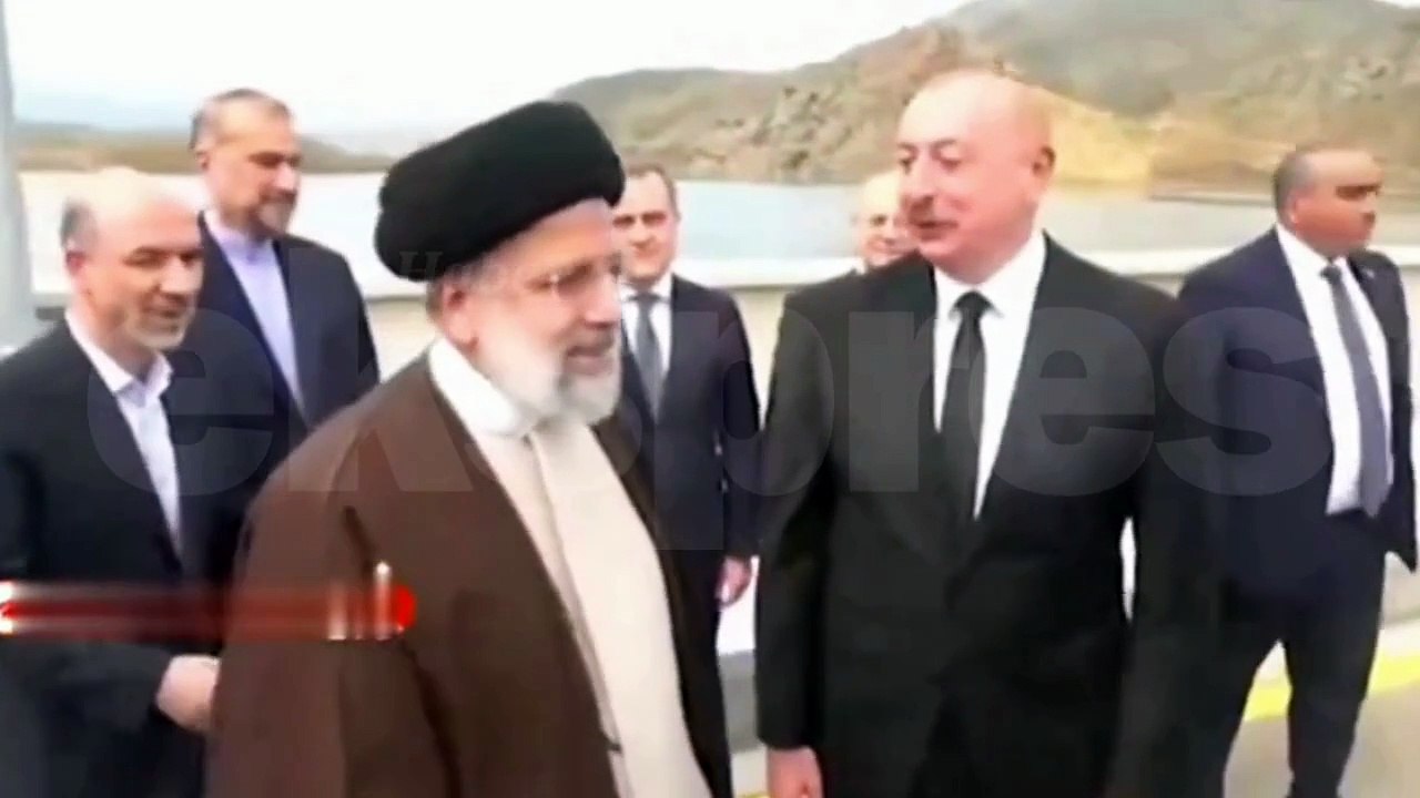 İbrahim Reisi'nin son görüntüleri ortaya çıktı.