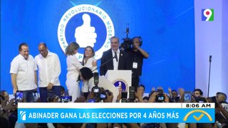 Luis Abinader gana las Elecciones y se reelige por 4 años más | El Despertador SIN
