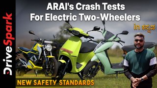 ARAI's Crash Tests For Electric Two-Wheelers In KANNADA | Setting New Safety Standards | Giri Mani