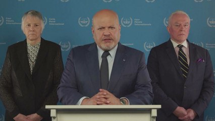 ICC, 이스라엘·하마스 지도부 체포 영장 동시 청구 / YTN