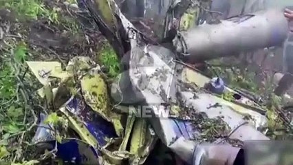 El lugar donde se estrelló el helicóptero del presidente de Irán Ebrahim Raisi