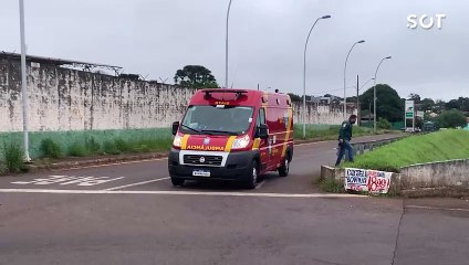 Mulher de 62 anos é atropelada na Rua Domiciliano Theobaldo Bresolin, em Cascavel