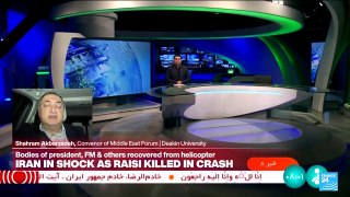 Iran in shock as Raisi killed in crash.
