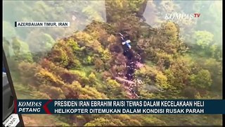 Helikopter yang Bawa Presiden Iran Ebrahim Raeisi Ditemukan Dalam Kondisi Rusak Parah