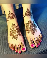 Beautiful Foot Mehndi Design | Foot Mehndi Design | Heena Design | #mehndi #henna #hennadesign