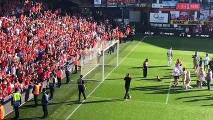 Ross Barkley Cheers on Luton Town Fans at Kenilworth Road 👏