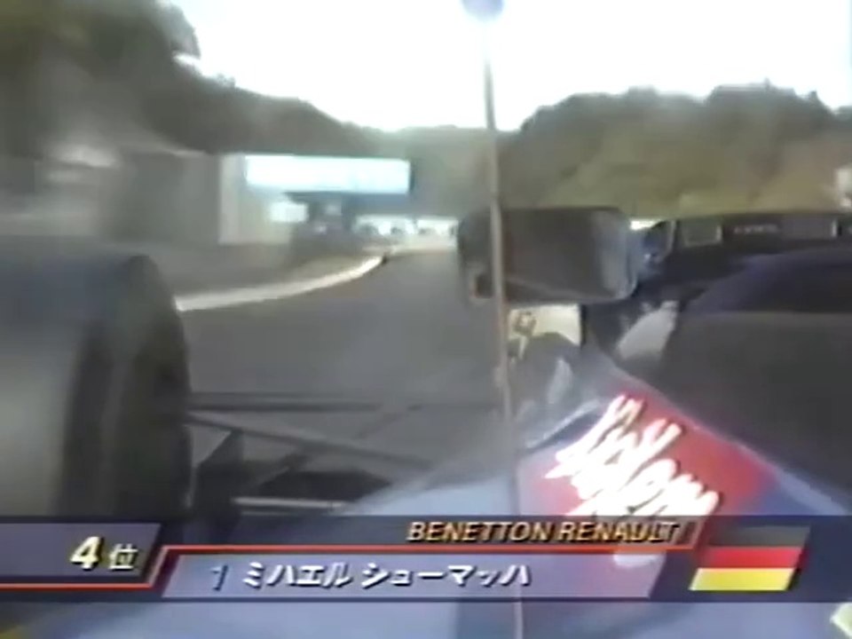 F1 – Michael Schumacher (Benetton Renault V10) Onboard – Pacific GP 1995