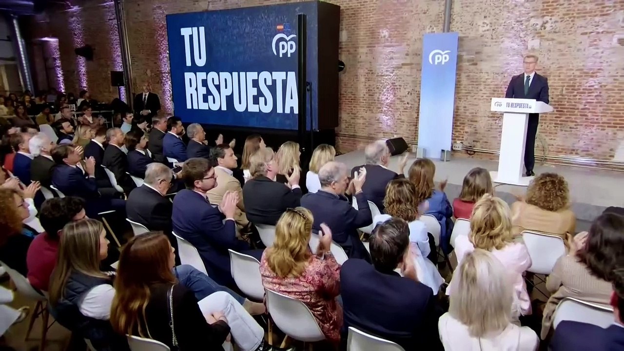 Feijóo critica tanto a Milei como a Sánchez por una "escalada verbal a ninguna parte"